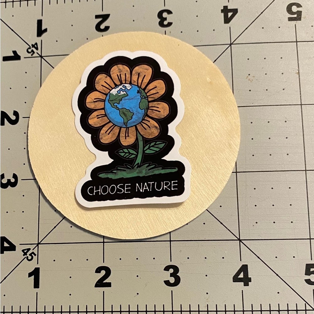 🌈20/$12🌈 Choose Nature Sticker - Picture 2 of 3
